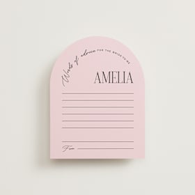 Bridal Shower Insert Cards