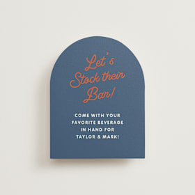 Bridal Shower Insert Cards