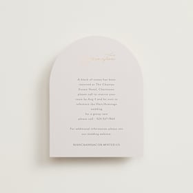 Foil-Pressed Direction Cards