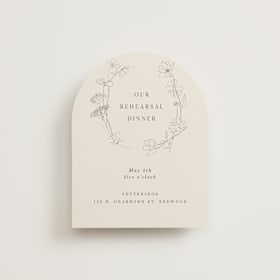 Rehearsal Dinner Cards