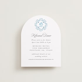 Rehearsal Dinner Cards