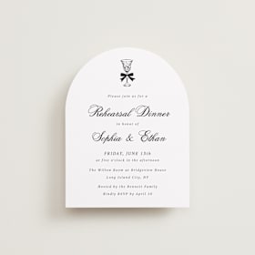 Rehearsal Dinner Cards