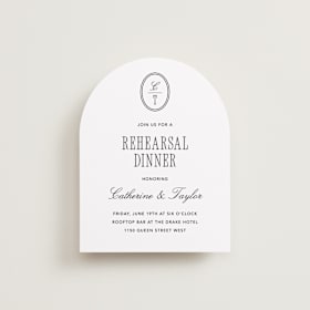 Rehearsal Dinner Cards
