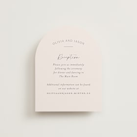 Reception Cards