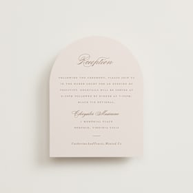 Reception Cards