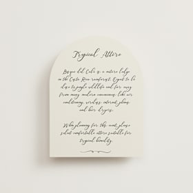Reception Cards