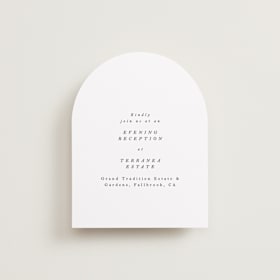 Reception Cards