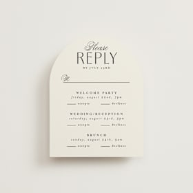Multi-Event RSVP Cards