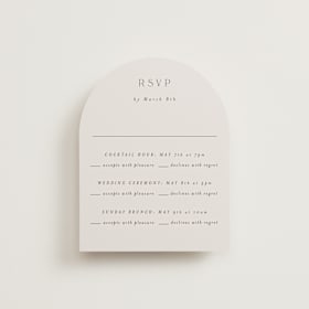 Multi-Event RSVP Cards