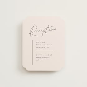 Reception Cards
