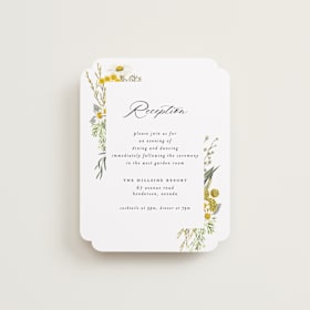 Reception Cards