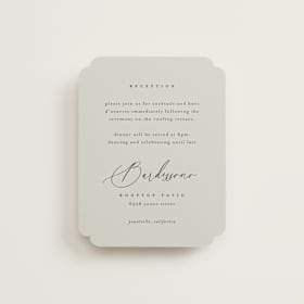 Reception Cards