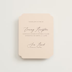 Reception Cards