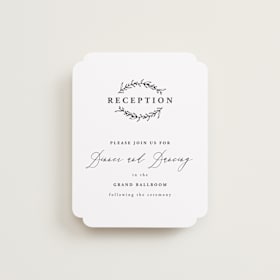 Reception Cards
