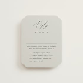 Multi-Event RSVP Cards
