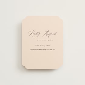 RSVP Online Enclosure Cards