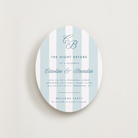 Rehearsal Dinner Cards