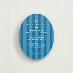 Rehearsal Dinner Cards
