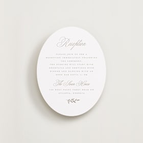 Reception Cards