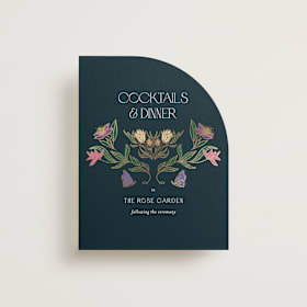 Foil-Pressed Reception Cards