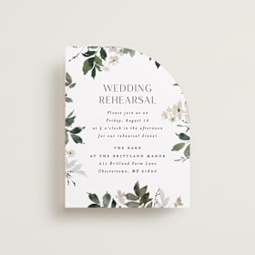 Rehearsal Dinner Cards