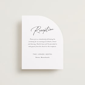Reception Cards
