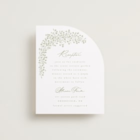 Reception Cards