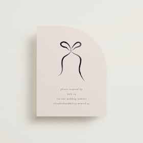 Foil-Pressed RSVP Online Enclosure Cards