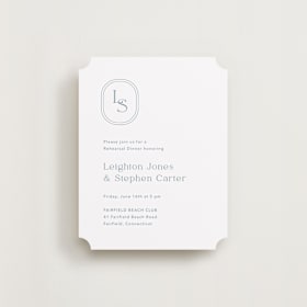Rehearsal Dinner Cards