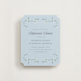Rehearsal Dinner Cards