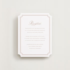 Reception Cards