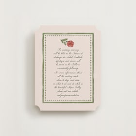 Reception Cards