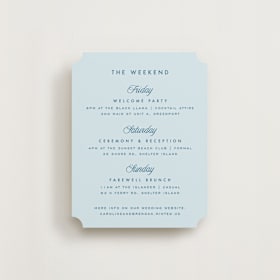 Reception Cards