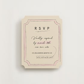 RSVP Online Enclosure Cards