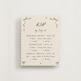 Multi-Event RSVP Cards