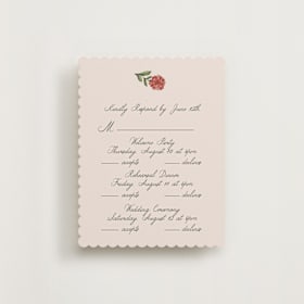 Multi-Event RSVP Cards