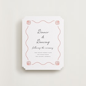Letterpress Reception Cards