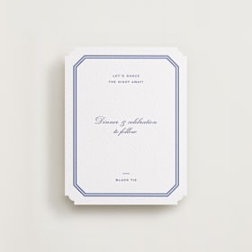 Letterpress Reception Cards