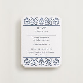 Letterpress RSVP Cards