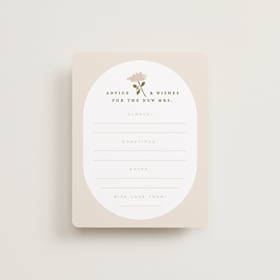 Bridal Shower Insert Cards