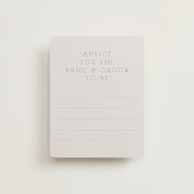 Bridal Shower Insert Cards