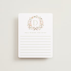 Bridal Shower Insert Cards