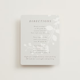 Direction Cards