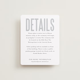 Direction Cards
