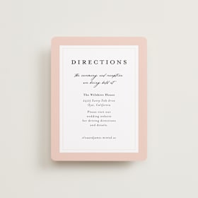 Direction Cards