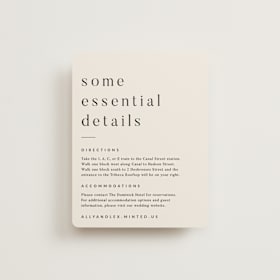 Direction Cards