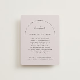 Direction Cards
