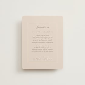 Direction Cards