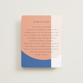 Direction Cards