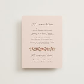 Foil-Pressed Direction Cards